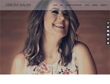 Tablet Screenshot of deboragalan.com